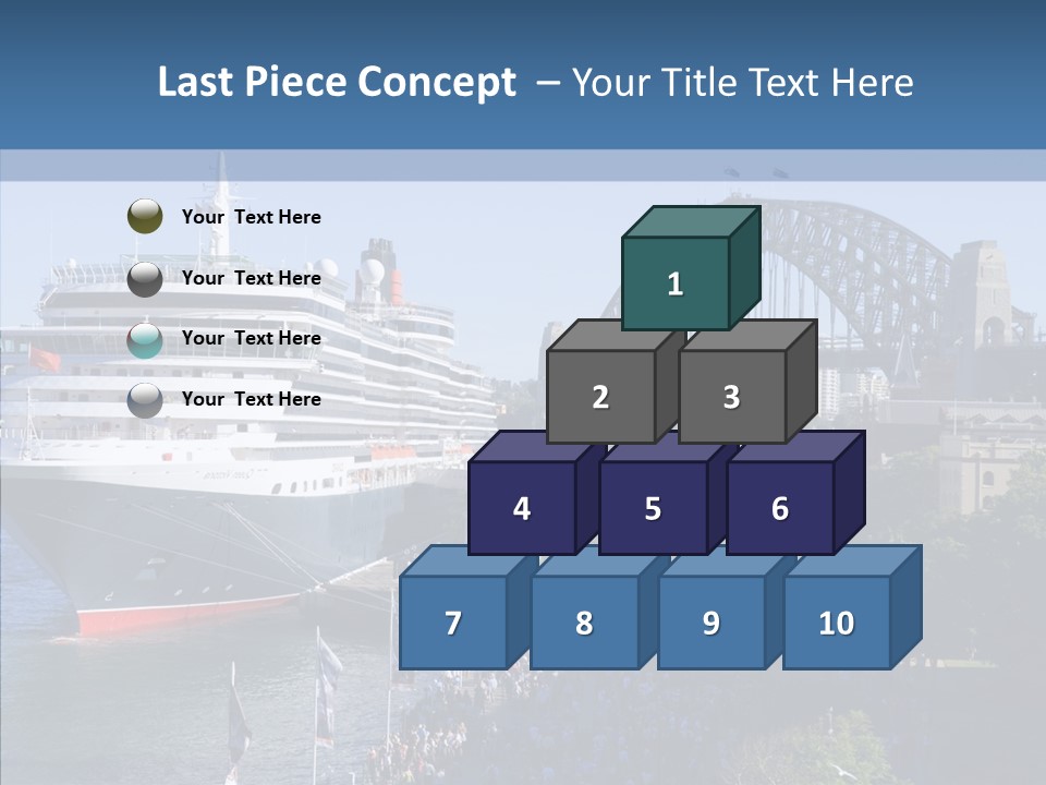 Cruise Bridge Journey PowerPoint Template