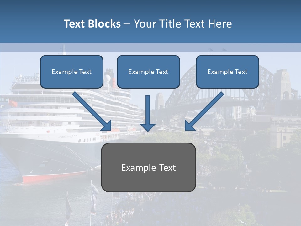 Cruise Bridge Journey PowerPoint Template