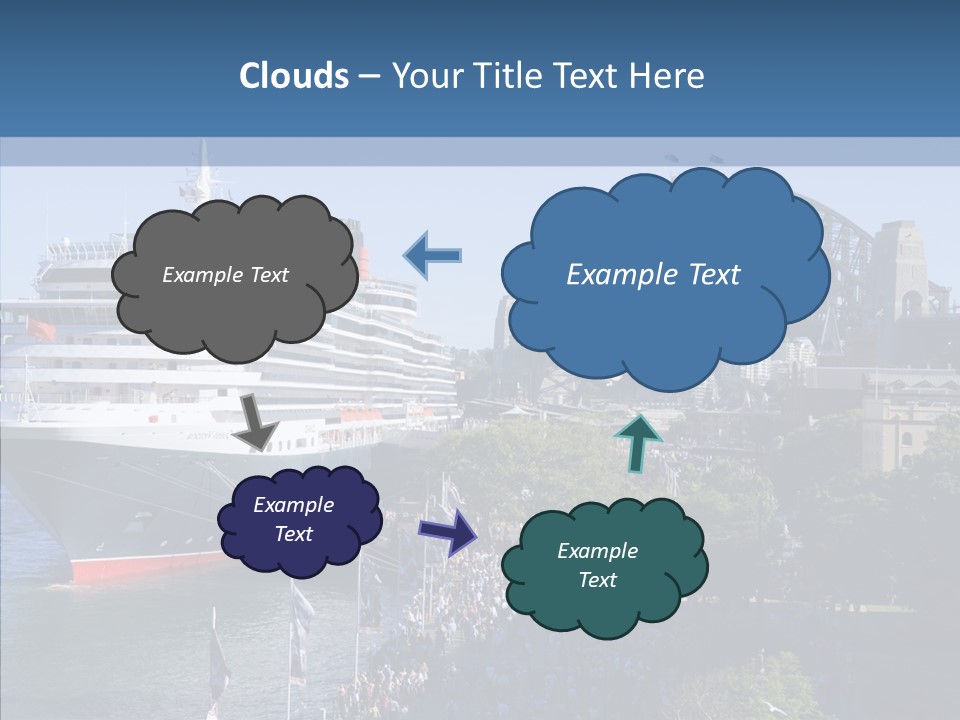 Cruise Bridge Journey PowerPoint Template