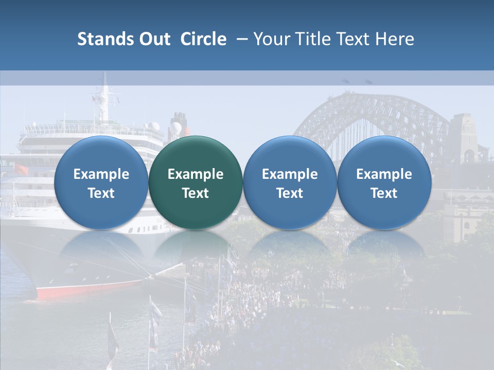 Cruise Bridge Journey PowerPoint Template