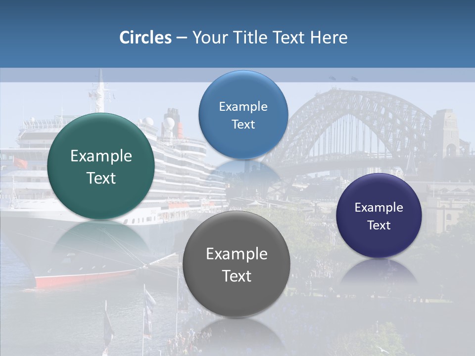 Cruise Bridge Journey PowerPoint Template
