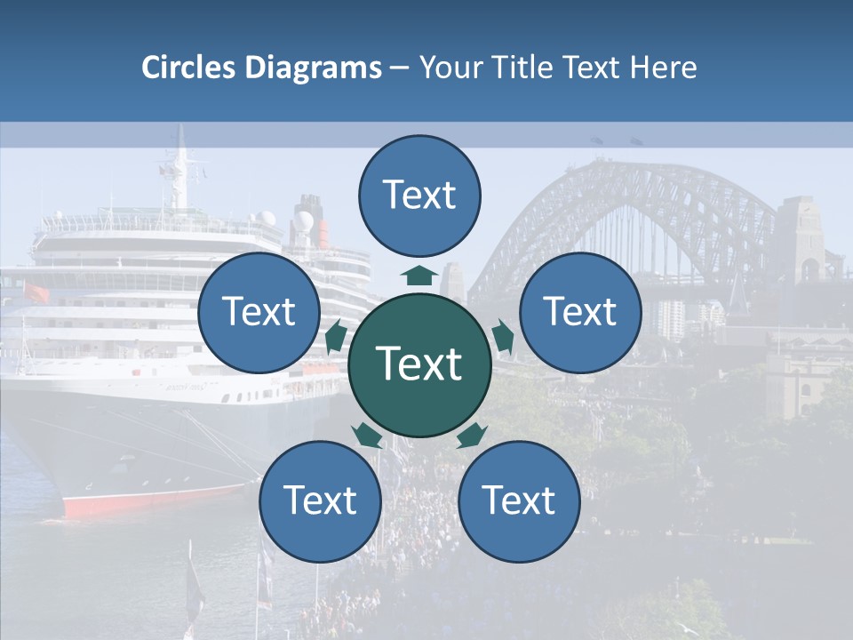 Cruise Bridge Journey PowerPoint Template