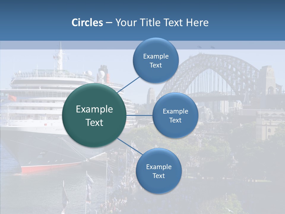 Cruise Bridge Journey PowerPoint Template