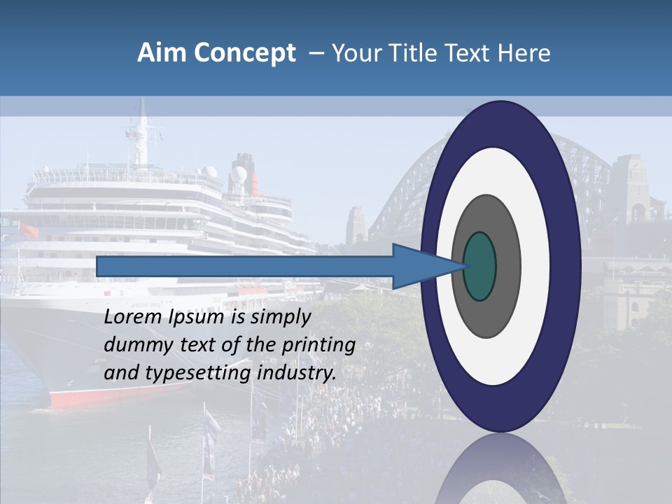 Cruise Bridge Journey PowerPoint Template