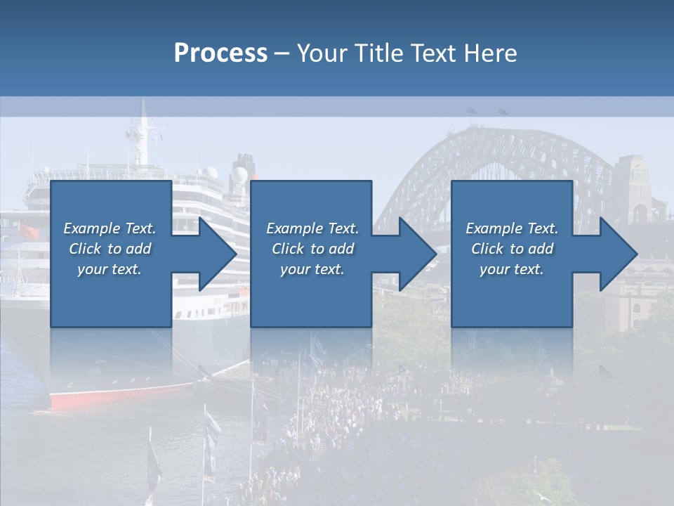 Cruise Bridge Journey PowerPoint Template