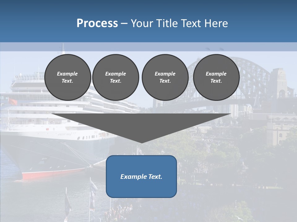 Cruise Bridge Journey PowerPoint Template
