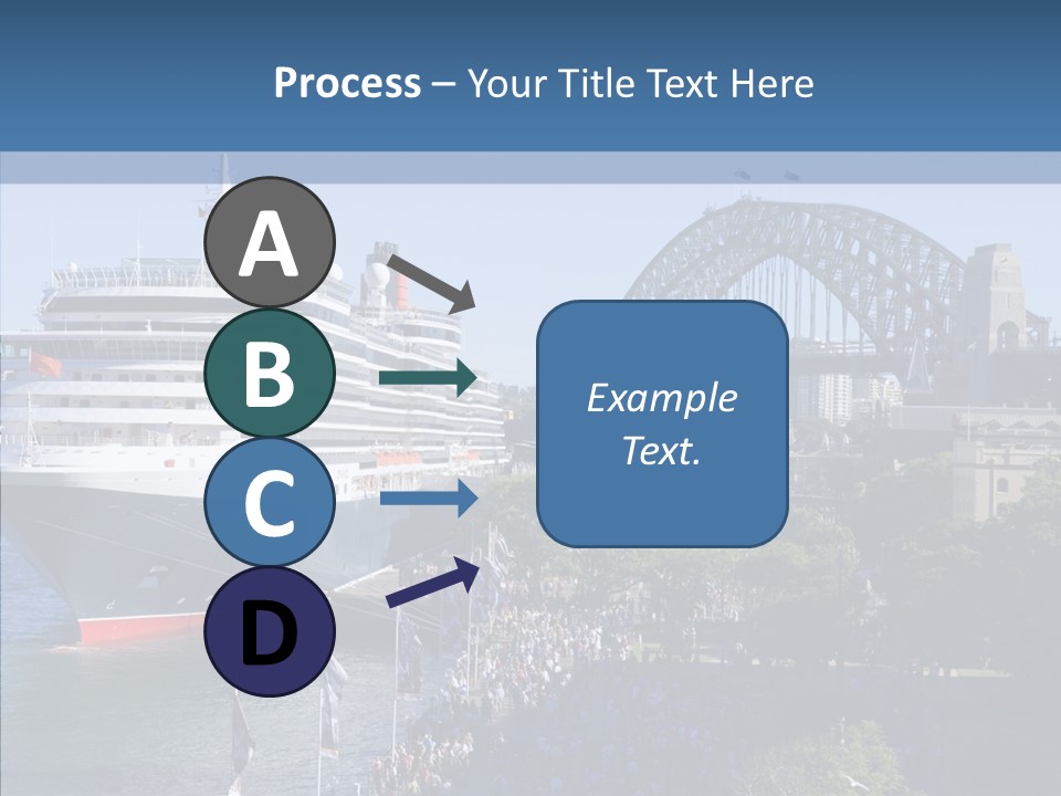 Cruise Bridge Journey PowerPoint Template