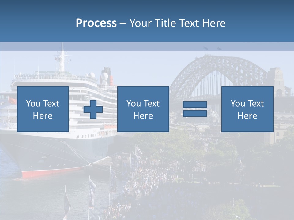 Cruise Bridge Journey PowerPoint Template
