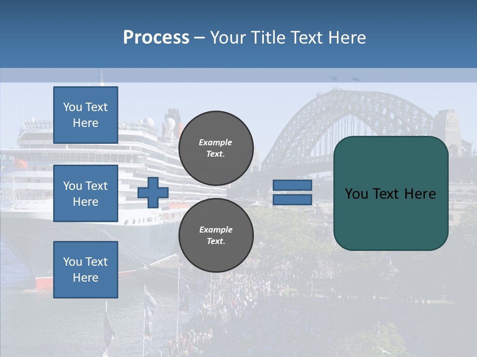 Cruise Bridge Journey PowerPoint Template