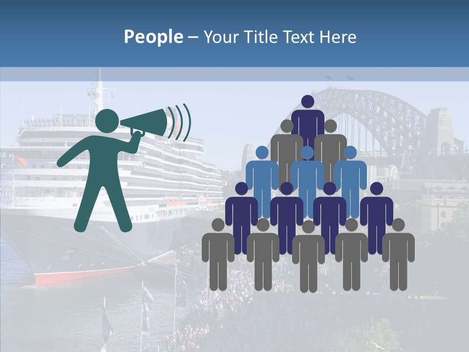 Cruise Bridge Journey PowerPoint Template