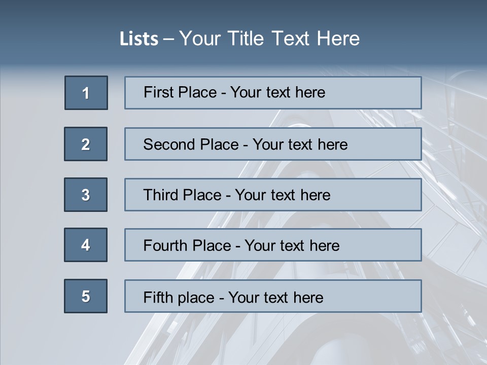 Travel Steel Futuristic PowerPoint Template