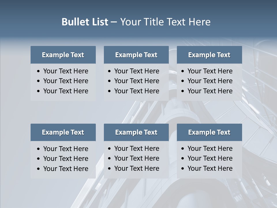 Travel Steel Futuristic PowerPoint Template