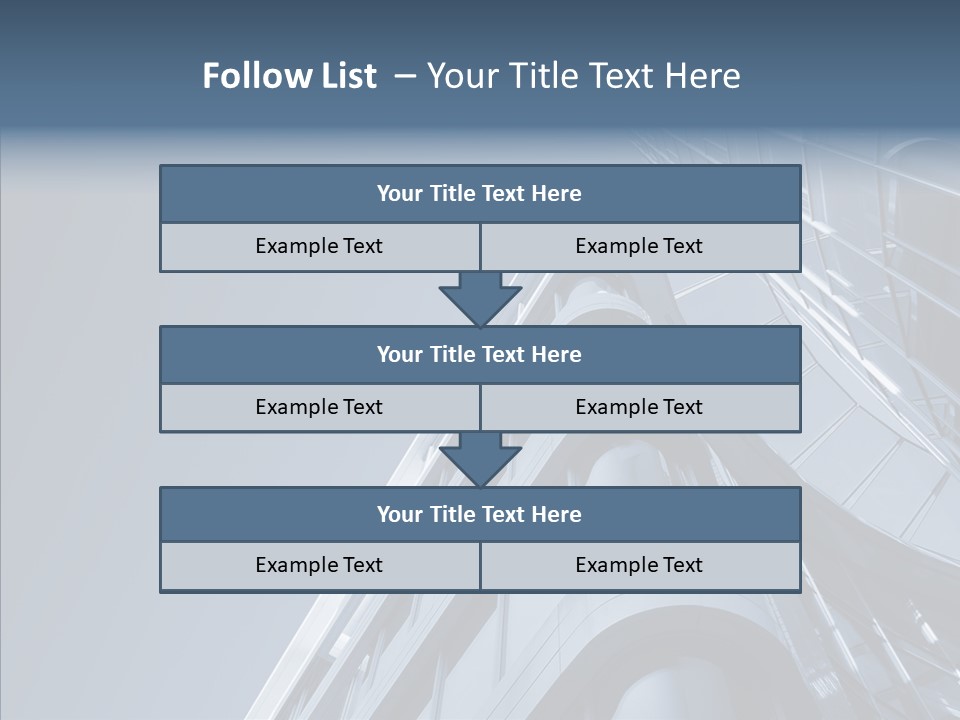 Travel Steel Futuristic PowerPoint Template