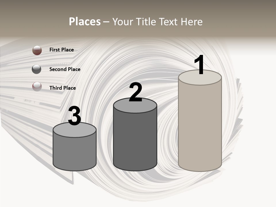 Used Daily Advertise PowerPoint Template