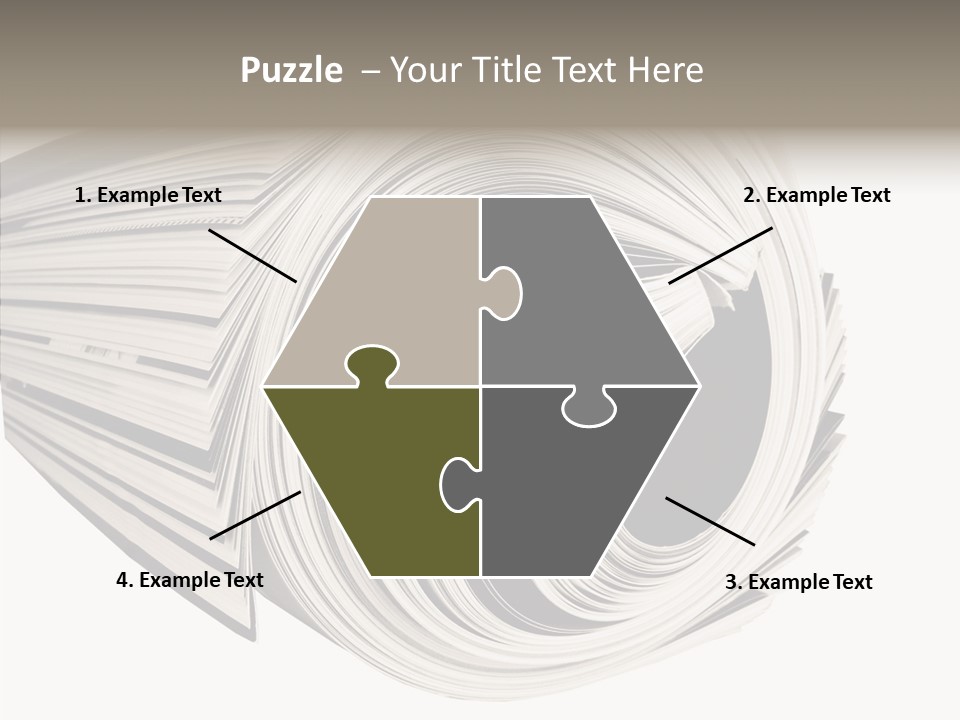 Used Daily Advertise PowerPoint Template