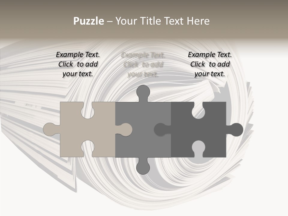 Used Daily Advertise PowerPoint Template