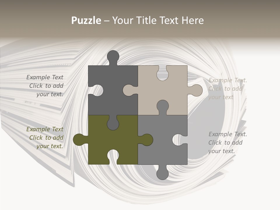 Used Daily Advertise PowerPoint Template