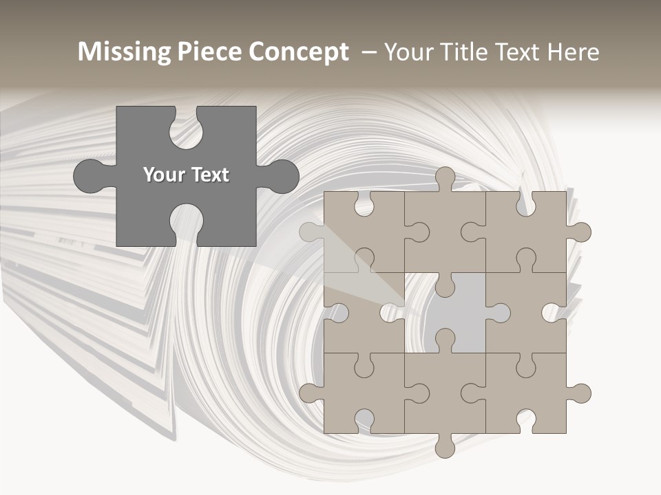 Used Daily Advertise PowerPoint Template