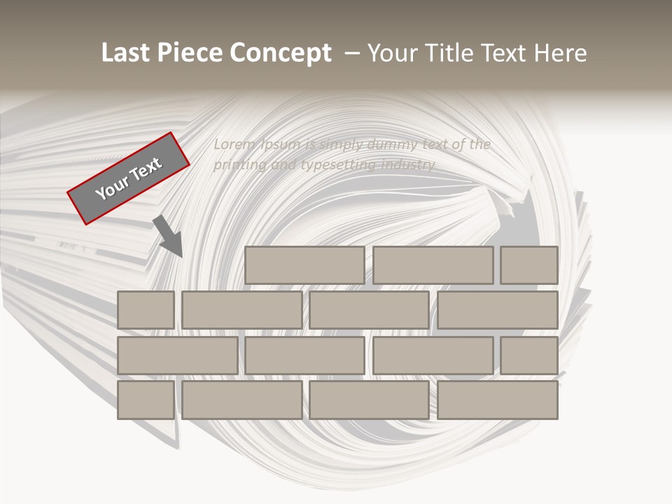 Used Daily Advertise PowerPoint Template