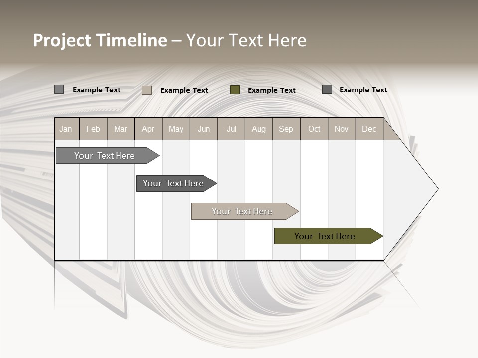 Used Daily Advertise PowerPoint Template