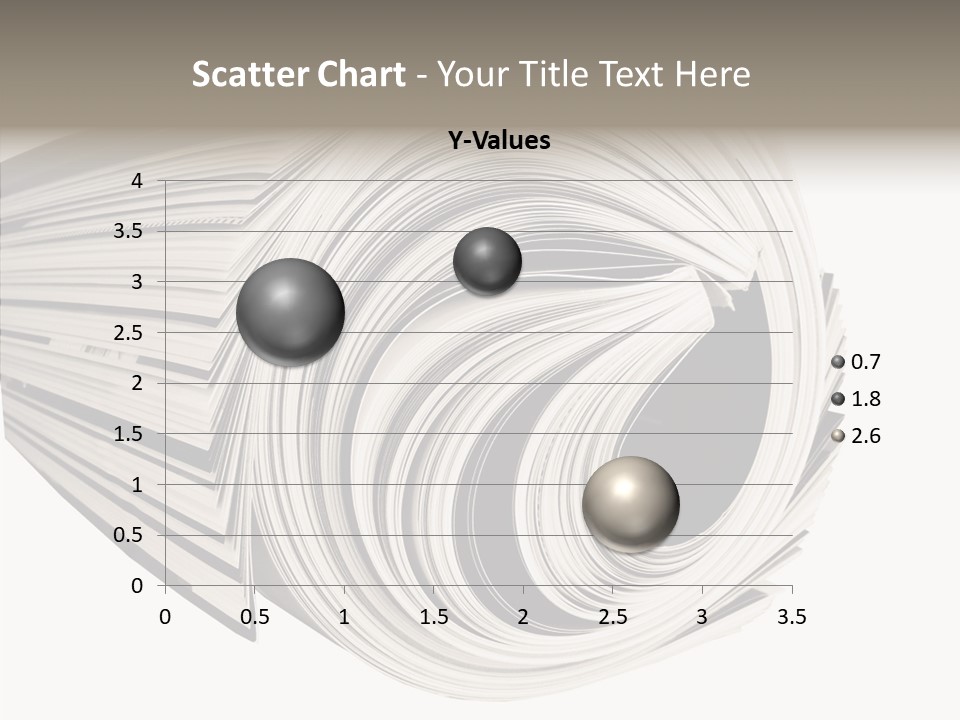 Used Daily Advertise PowerPoint Template