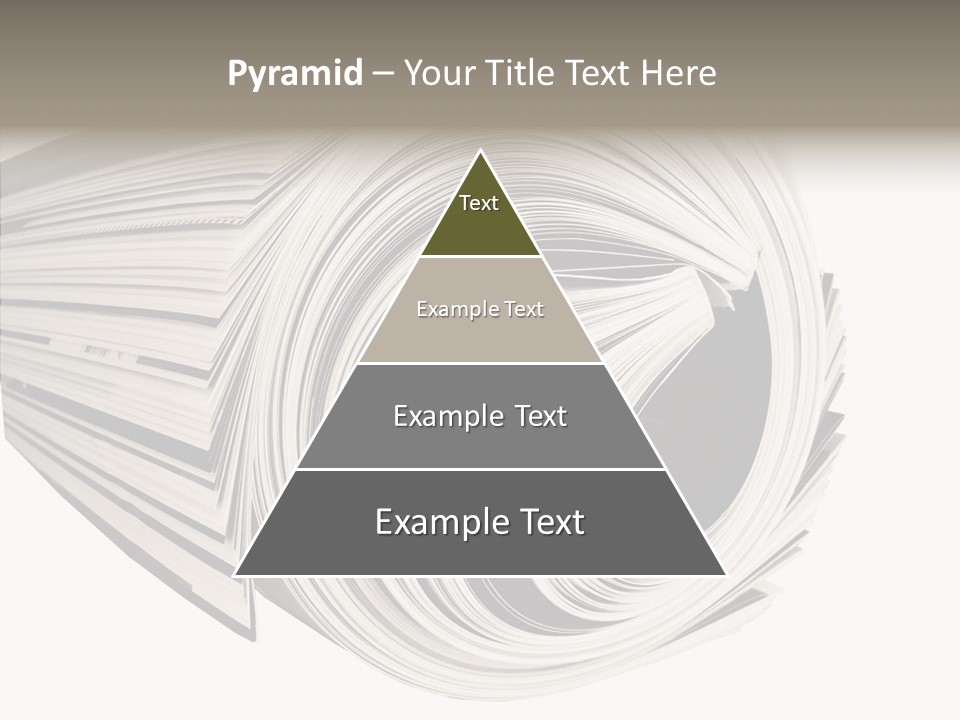 Used Daily Advertise PowerPoint Template