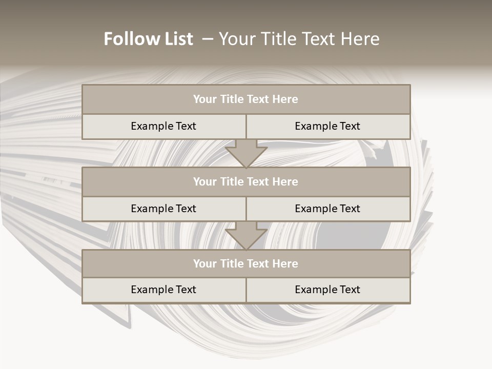 Used Daily Advertise PowerPoint Template