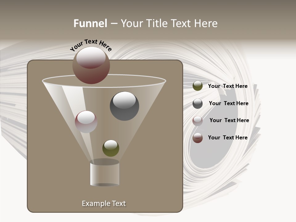Used Daily Advertise PowerPoint Template