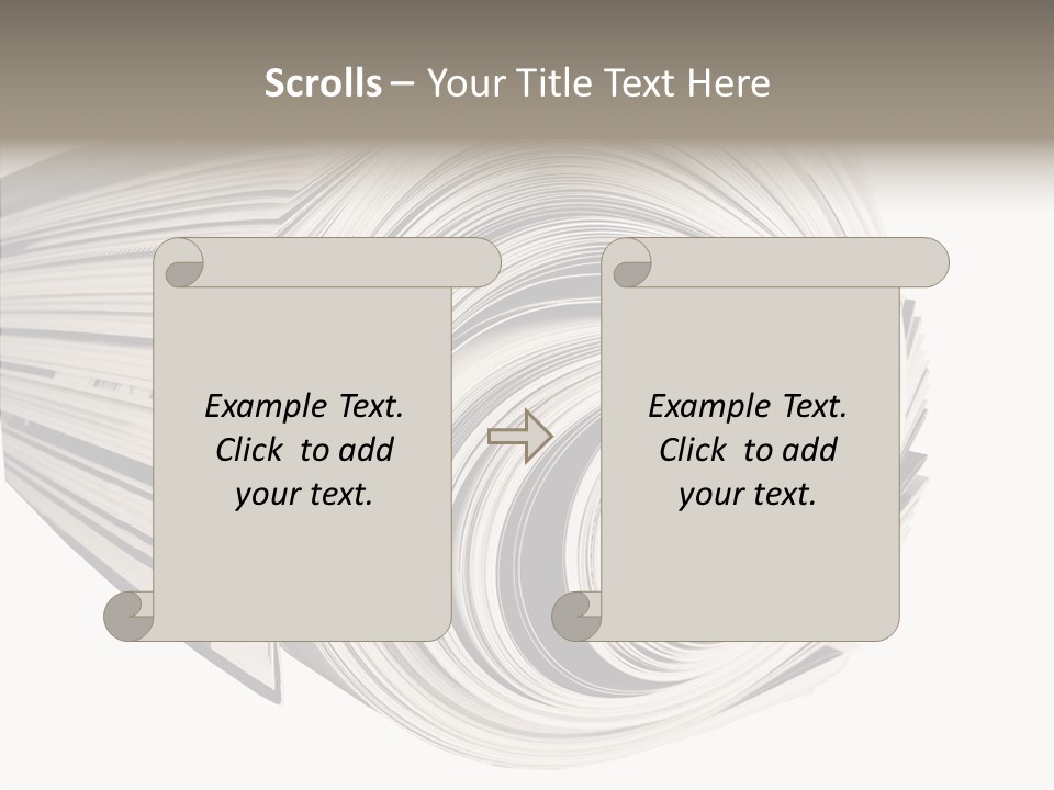 Used Daily Advertise PowerPoint Template