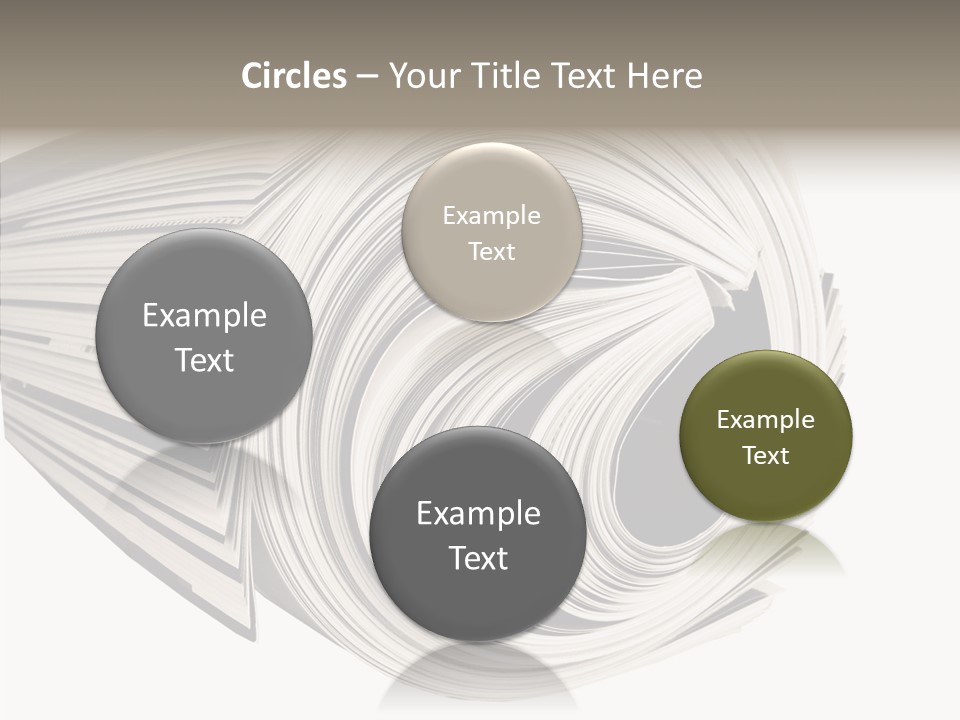 Used Daily Advertise PowerPoint Template