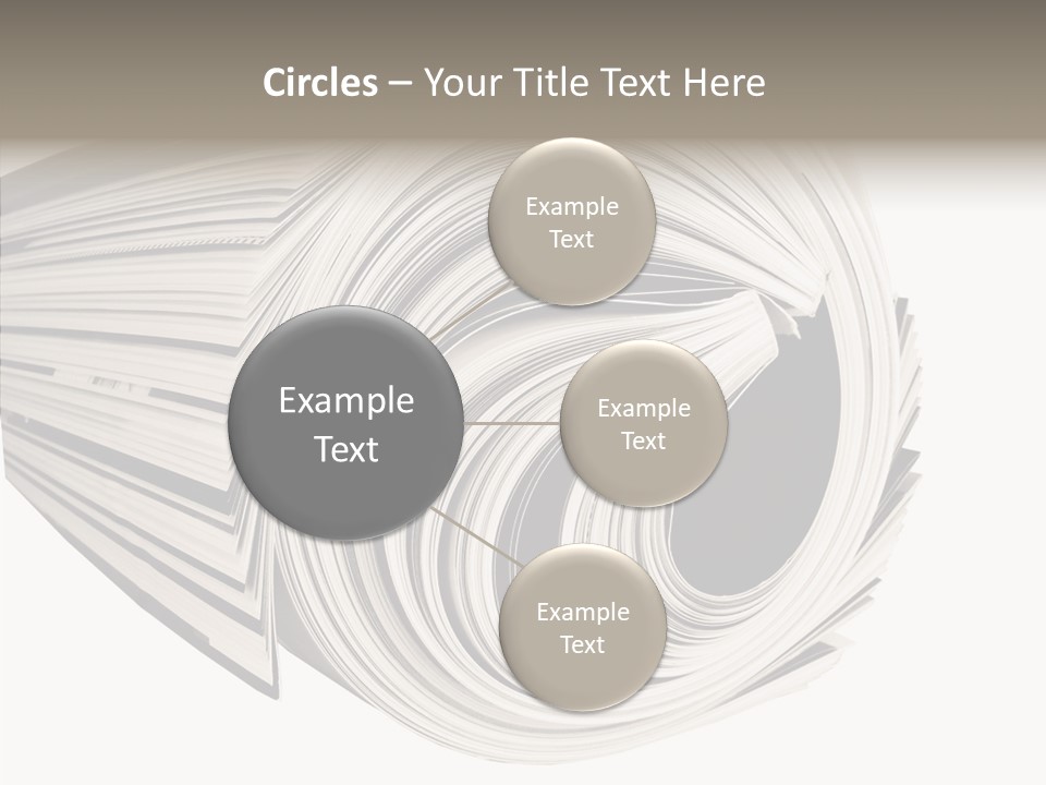 Used Daily Advertise PowerPoint Template