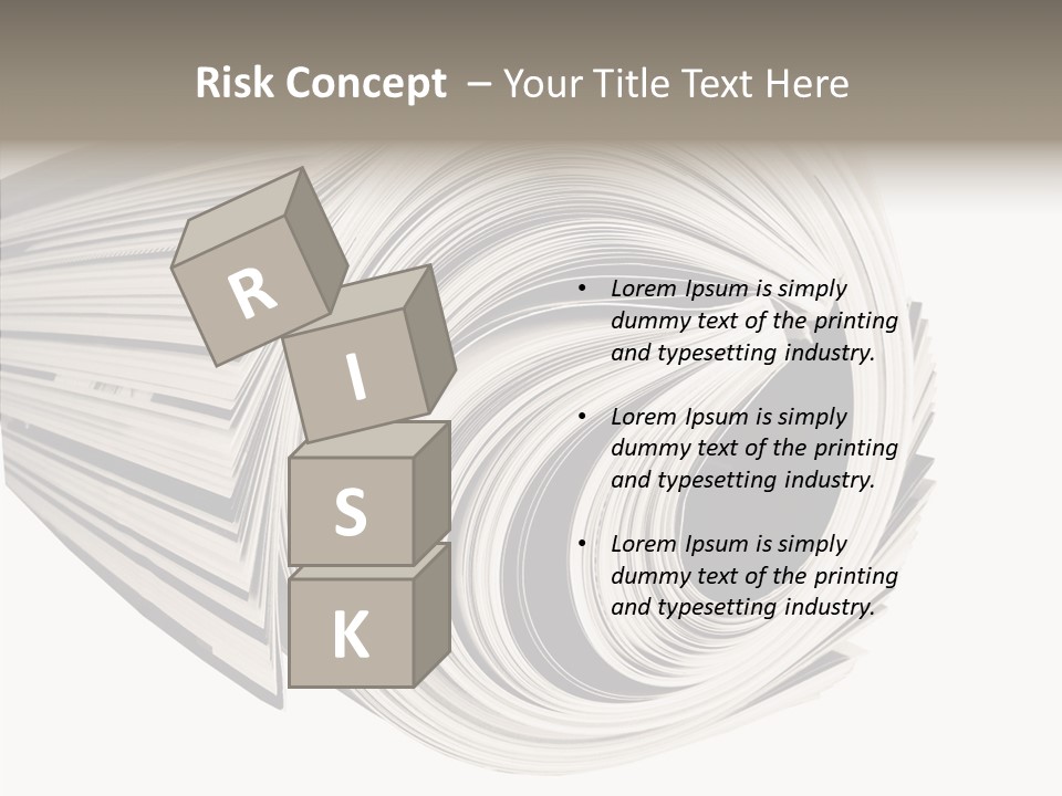 Used Daily Advertise PowerPoint Template