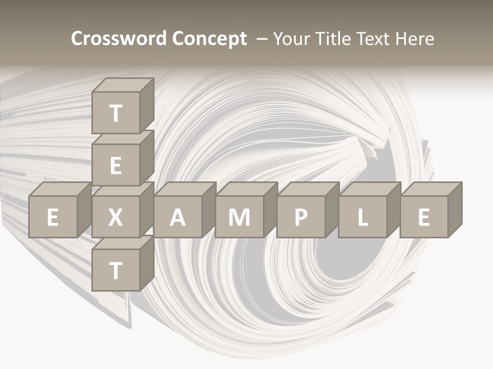 Used Daily Advertise PowerPoint Template