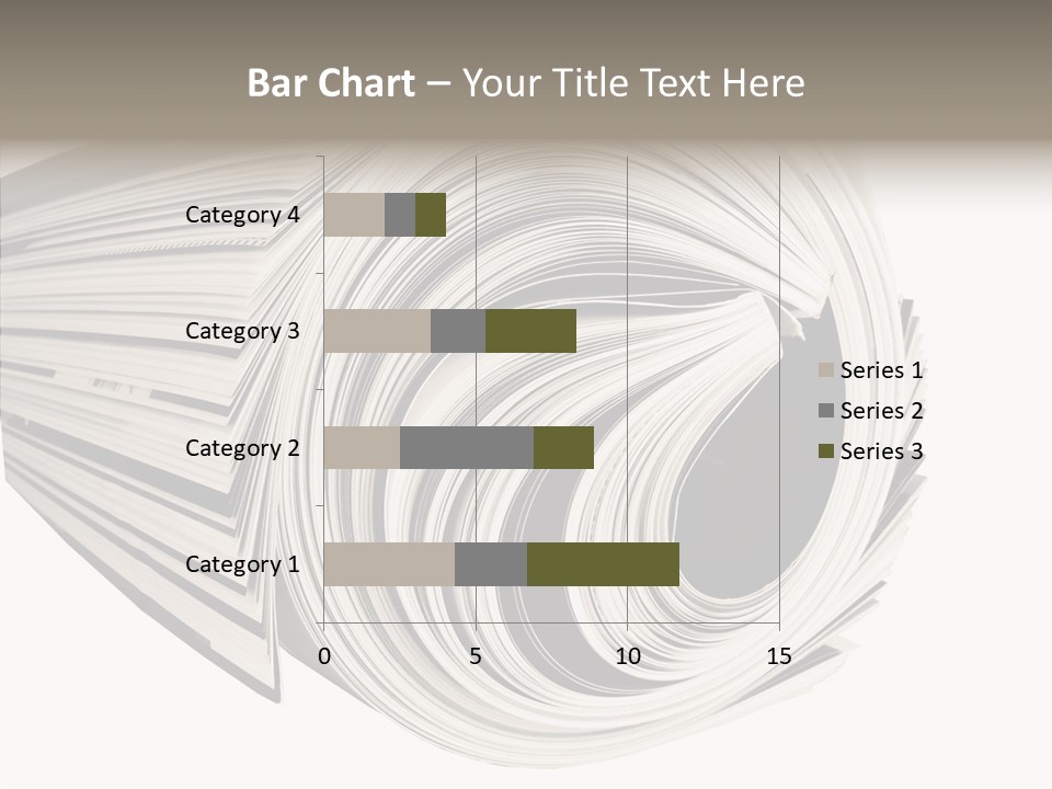Used Daily Advertise PowerPoint Template