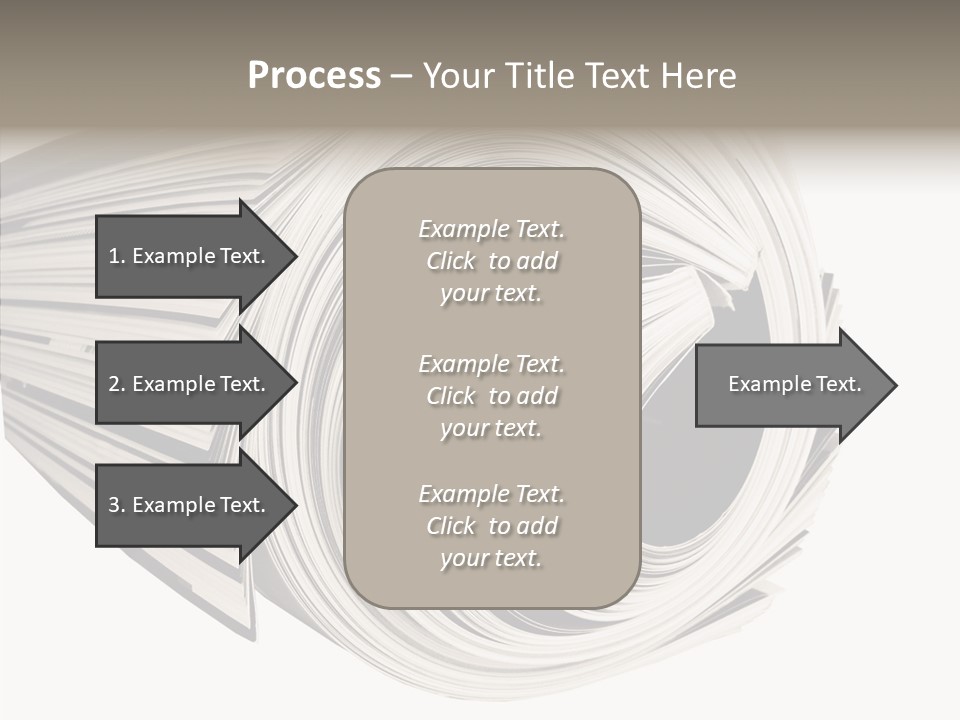 Used Daily Advertise PowerPoint Template