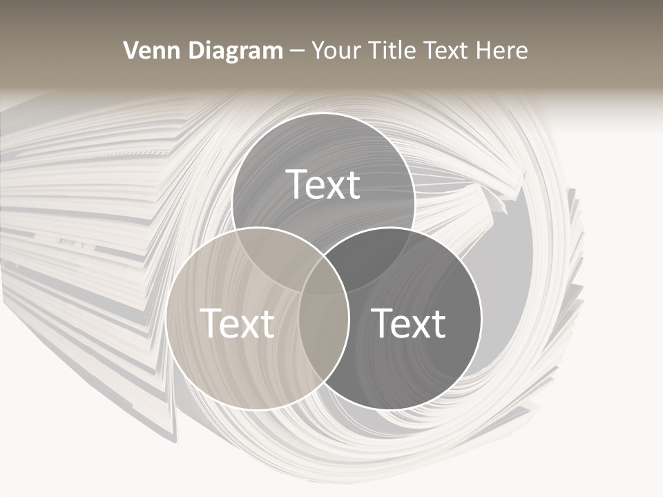 Used Daily Advertise PowerPoint Template