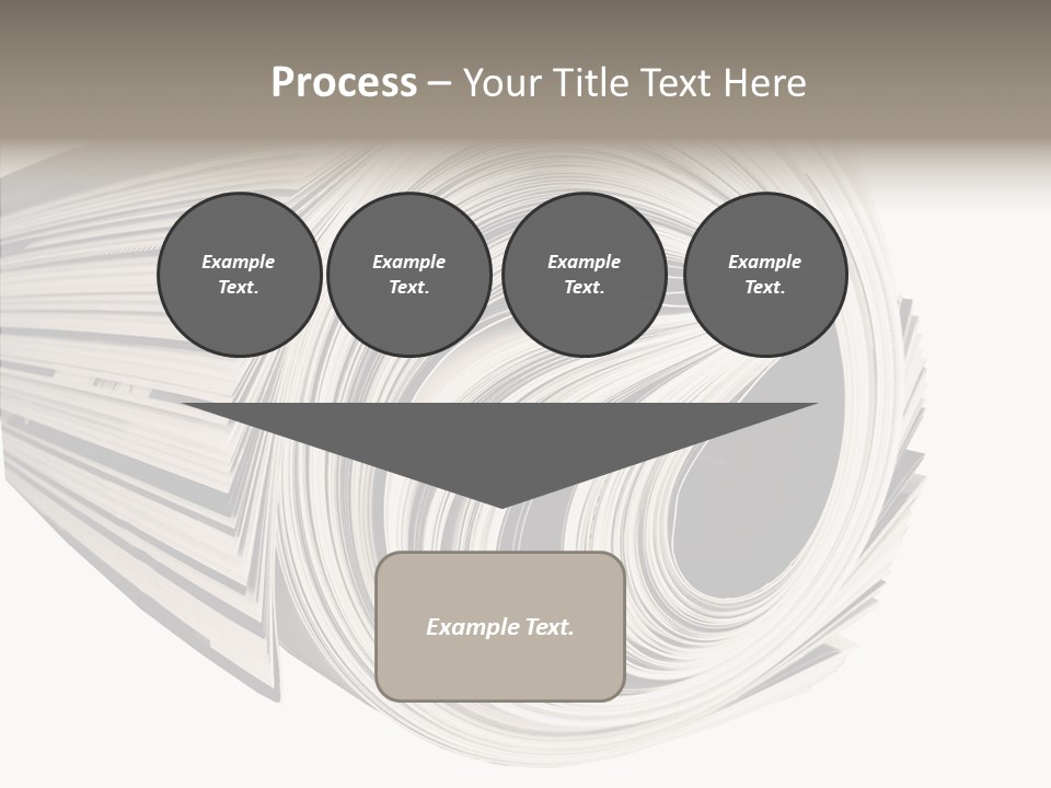 Used Daily Advertise PowerPoint Template