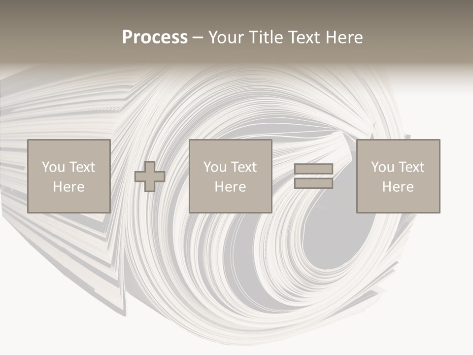 Used Daily Advertise PowerPoint Template