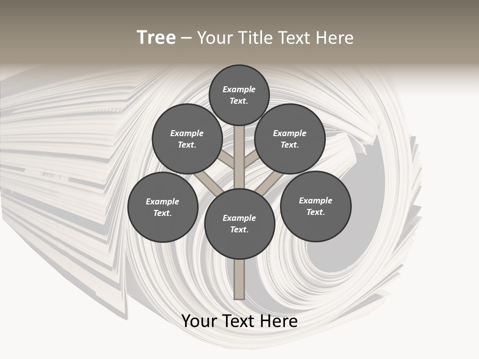 Used Daily Advertise PowerPoint Template