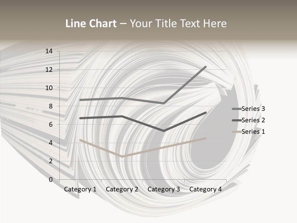 Used Daily Advertise PowerPoint Template