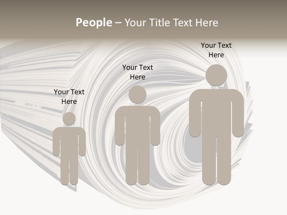 Used Daily Advertise PowerPoint Template