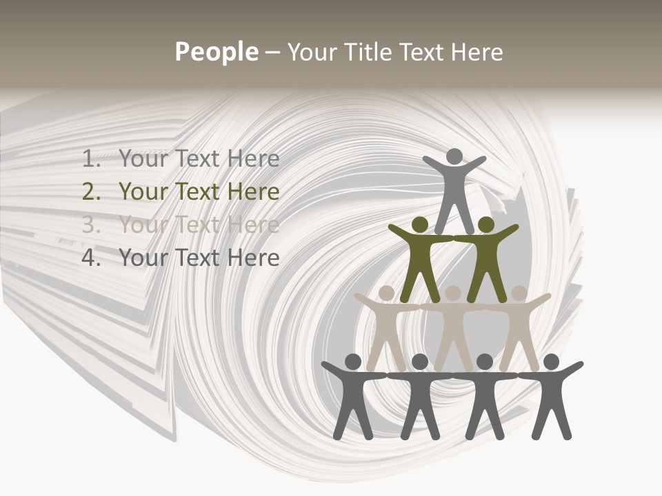 Used Daily Advertise PowerPoint Template