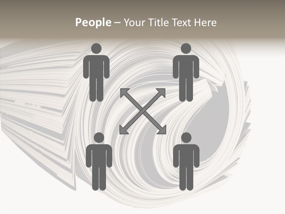 Used Daily Advertise PowerPoint Template