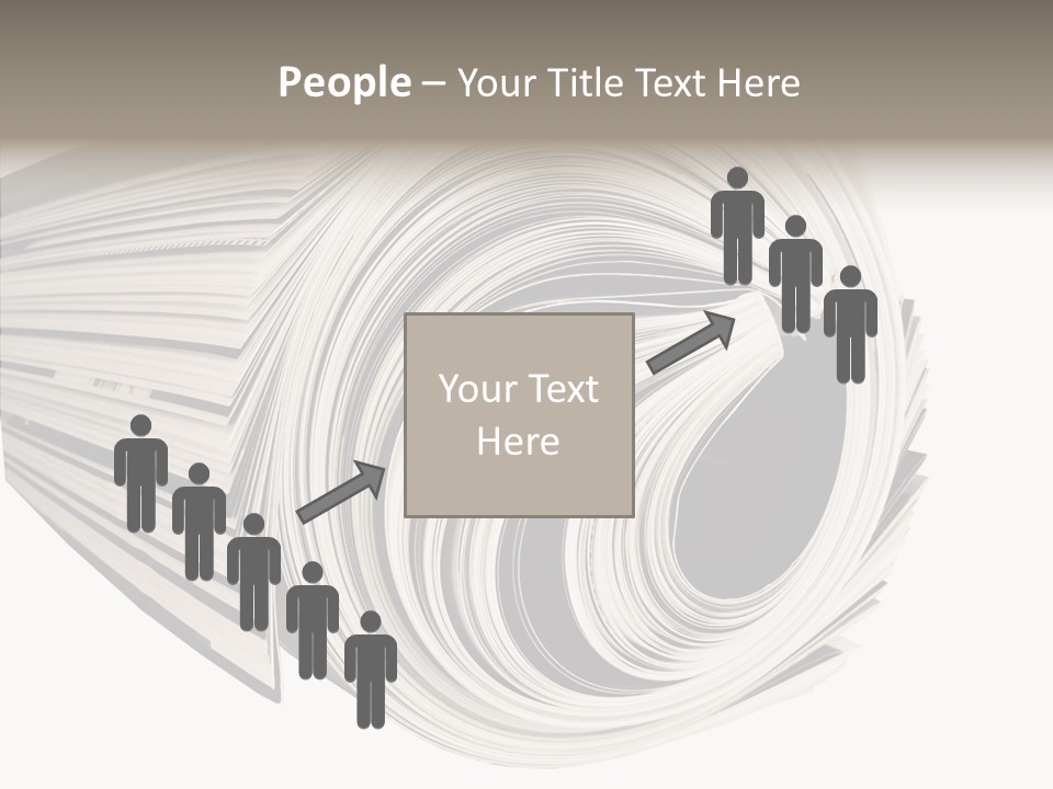 Used Daily Advertise PowerPoint Template