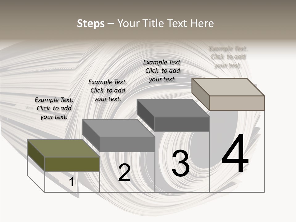 Used Daily Advertise PowerPoint Template