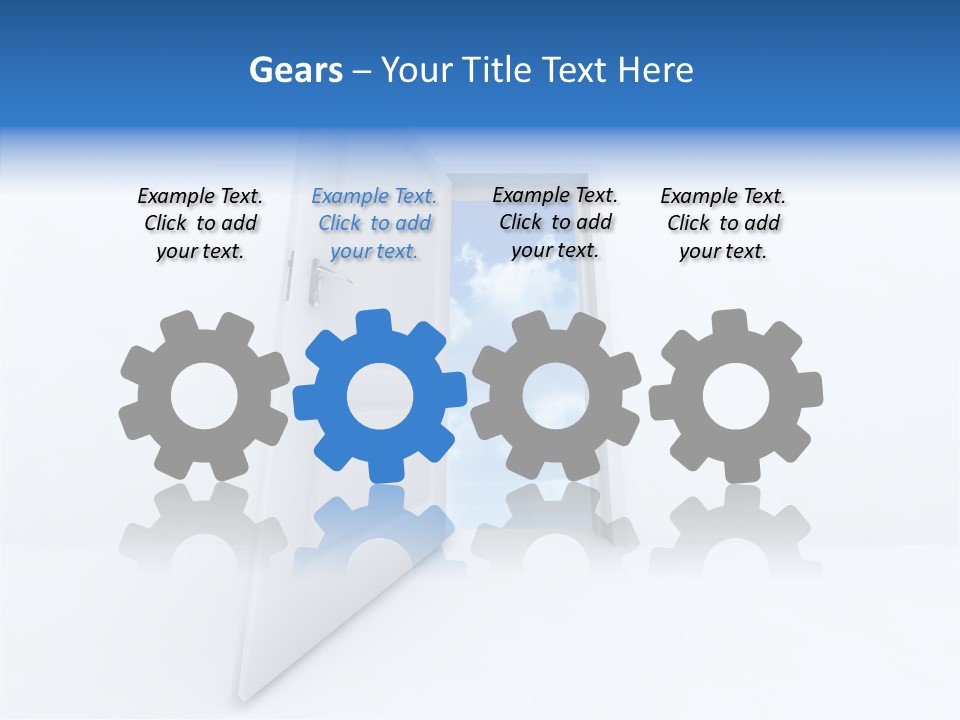 Imagination Sign Single PowerPoint Template