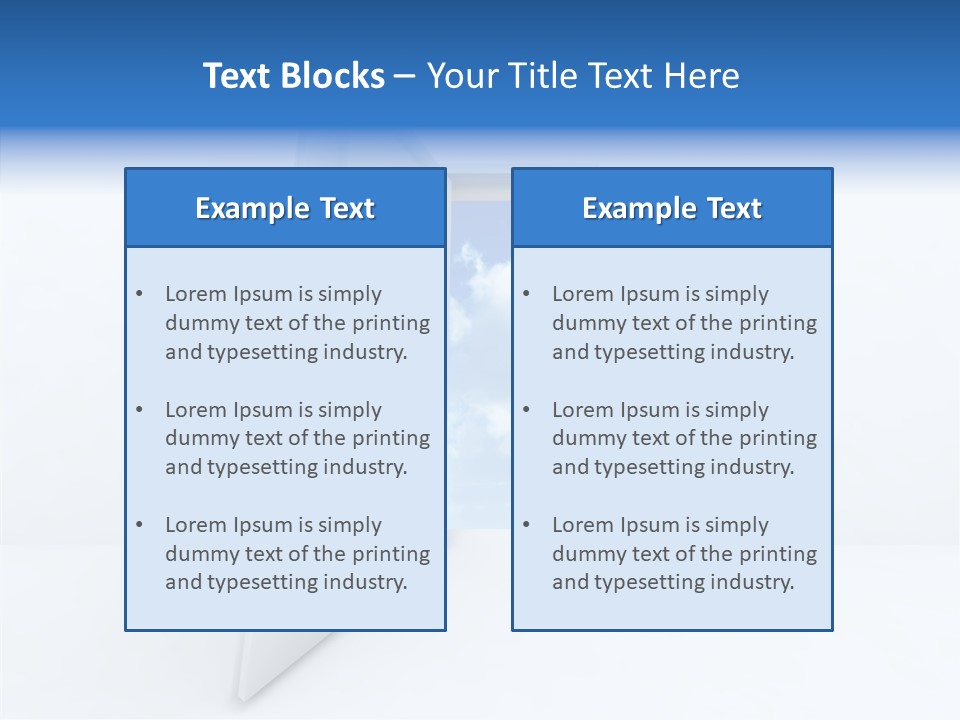 Imagination Sign Single PowerPoint Template