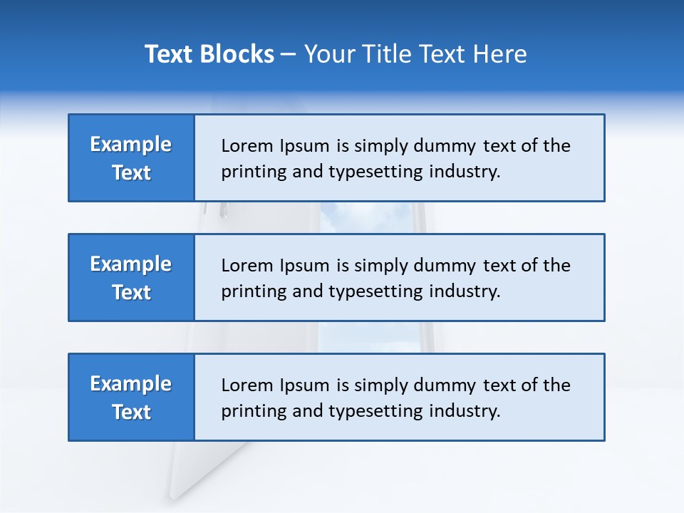 Imagination Sign Single PowerPoint Template