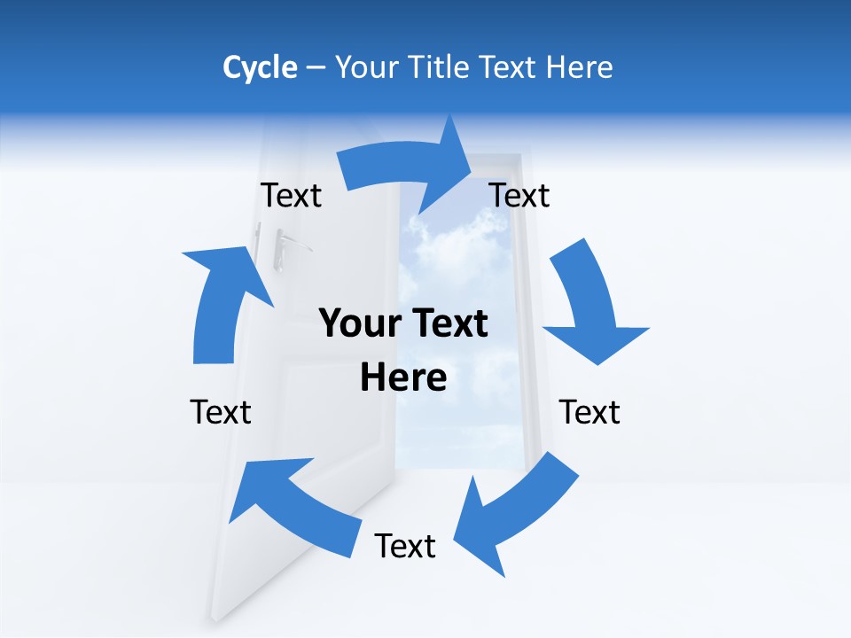 Imagination Sign Single PowerPoint Template