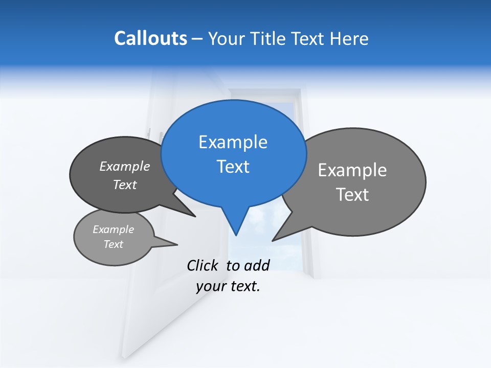 Imagination Sign Single PowerPoint Template